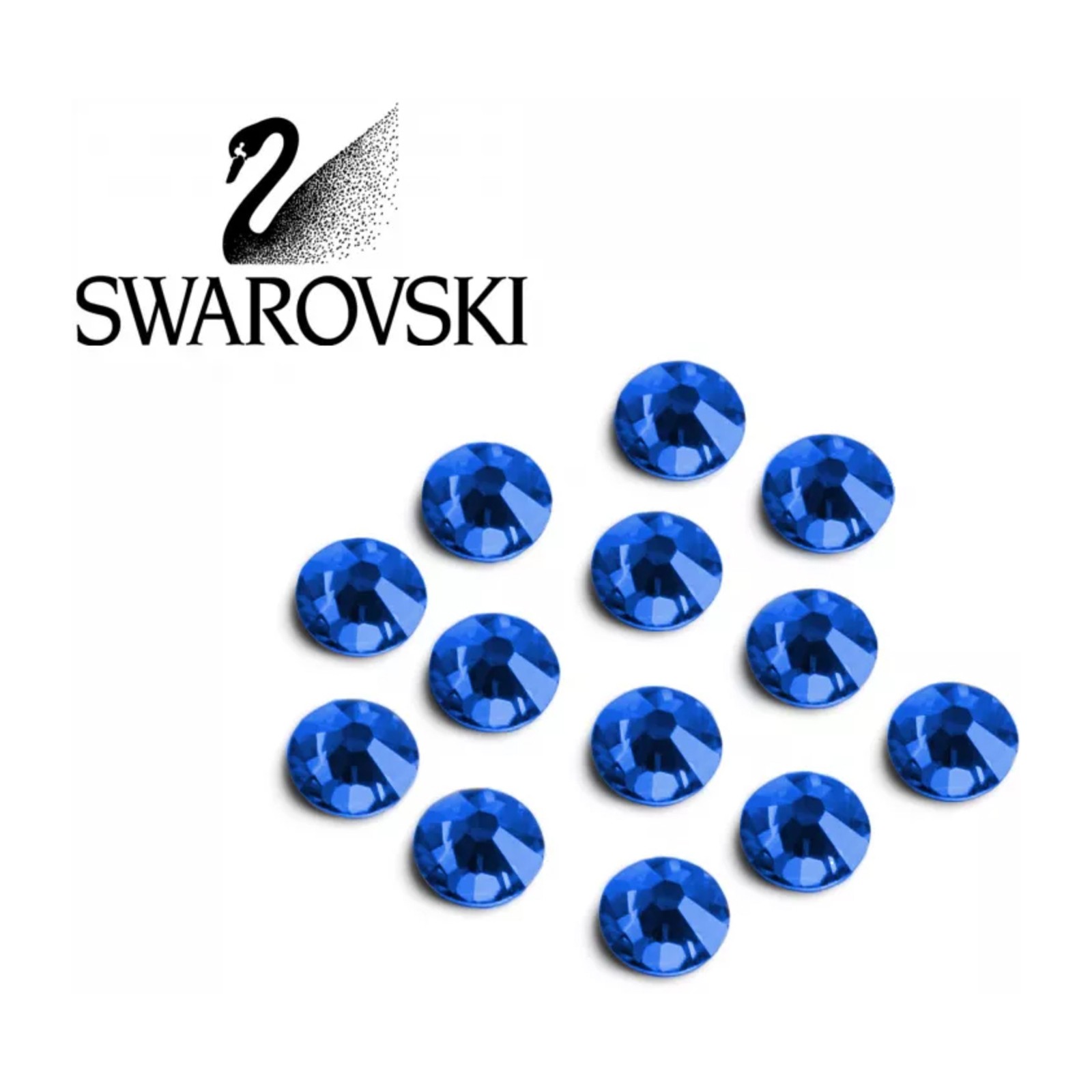Kryštály Swarovski -  SS5 Capri Blue